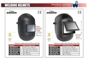T-SERIES THERMOPLASTIC HELMET FIXED WINDOW 90X110mm 