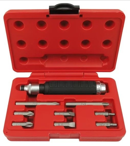 [AMT17206] 9PC IMPACT DRIVER SET (5/16" DR.) 