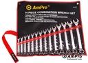 14PC COMBINATION WRENCH SET (8-24mm) 