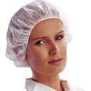 PO110 Disposable Polyproylene Cap white Box 100 