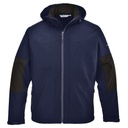 TK53 Navy Softshell Jacket w Hood