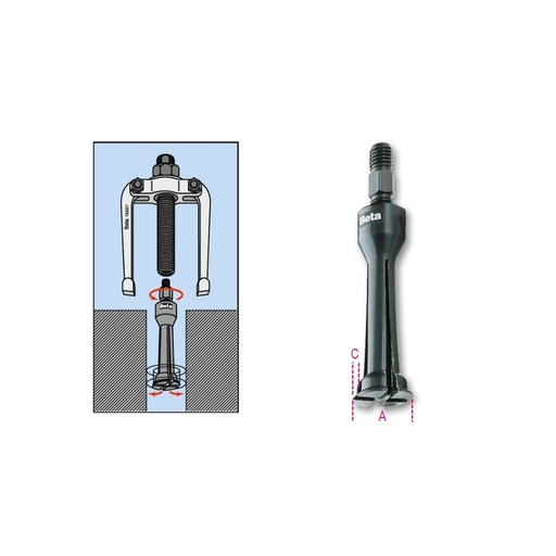 [BE015440150] 5 - TWO-LEG INTERNAL EXTRACTORS (1540 )