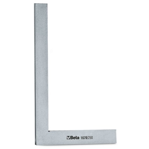 [BE016700025] 250 mm Square Ruler made from ground steel