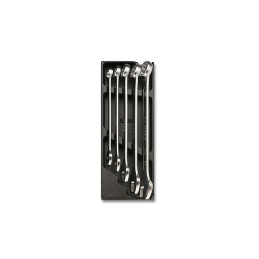 [BE024240006] 5Pcs Combination Wrench Kit With Hard Thermoformed Tray