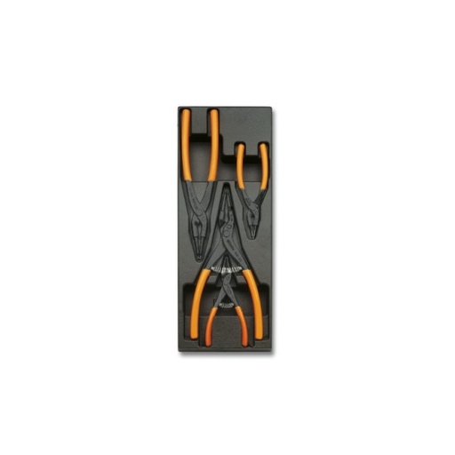 [BE024240146] 4Pcs Tool Assortment Kit With Hard Thermoformed Tray
