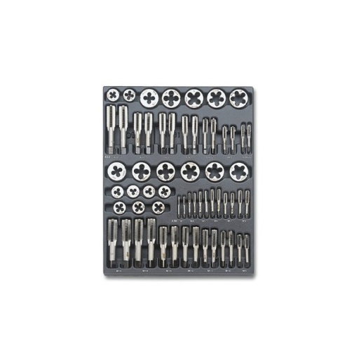 [BE024240270] 60Pcs Tool Assortment Kit With Hard Thermoformed Tray