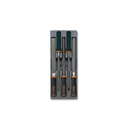 5Pcs files Kit With Hard Thermoformed Tray