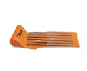 1720/B6 - Set of 6 needle files in wallet