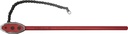 H.D. REVERSIBLE CHAIN PIPE WRENCH 12" - 1400mm