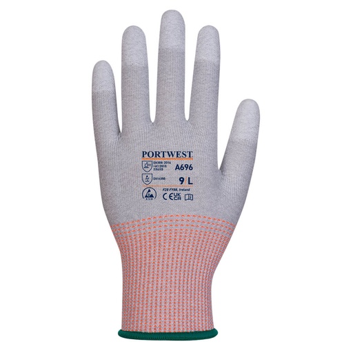 A696 - LR13 ESD PU Fingertip Cut Gloves