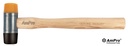 2-IN-1 STEEL & SOFT FACE HAMMER (35MM)