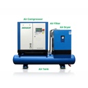 Compressor Pack 11kW/15HP/10B/500L/Dryer/ 380V