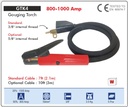 ARC GOUGING TORCH GTK4 800-1000 AMP