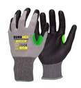 EuroHex NDF6753 18Gauge A5 Cutting Glove Foam Nitrile Palm Coating with Reinforcement