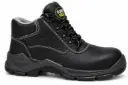 TOP S3 Steel Leather Safety Shoes High -  S3 HI CI FO LG SR Memory Foam Insole  