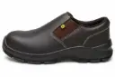 EASY S3L Composite Brown Leather ESD Safety Shoes -  S3L HI CI FO SR Memory Foam Insole  