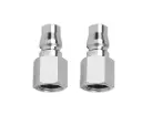1/4" AIR FEMALE CONNECTOR, 2PC/SET - NITTO TYPE